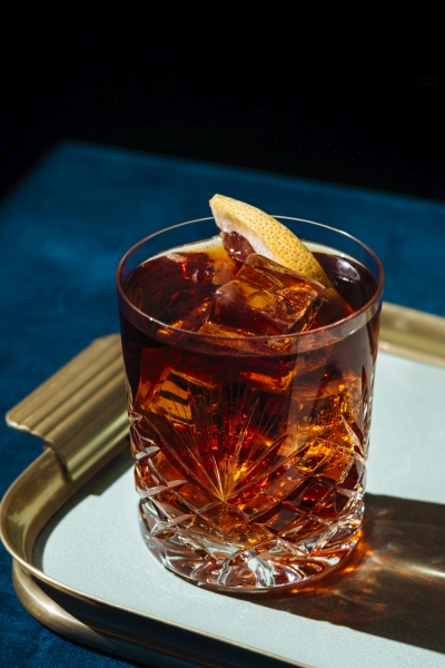 Kokteil Mezcal Negroni